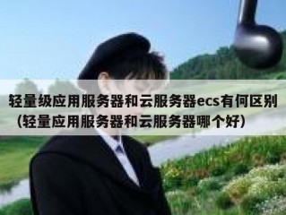 轻量级应用服务器和云服务器ecs有何区别（轻量应用服务器和云服务器哪个好）