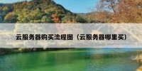 云服务器购买流程图（云服务器哪里买）