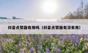 抖音点赞器有用吗（抖音点赞器有没有用）