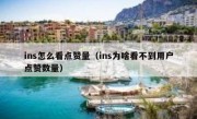 ins怎么看点赞量（ins为啥看不到用户点赞数量）