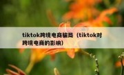 tiktok跨境电商骗局（tiktok对跨境电商的影响）