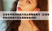 公交车手机扫码支付怎么用微信支付（公交车手机扫码支付怎么用微信支付的）