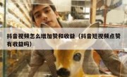 抖音视频怎么增加赞和收益（抖音短视频点赞有收益吗）