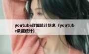 youtube详细统计信息（youtube数据统计）