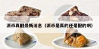 派币真假最新消息（派币是真的还是假的啊）