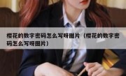 樱花的数字密码怎么写呀图片（樱花的数字密码怎么写呀图片）