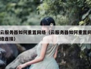 云服务器如何重置网络（云服务器如何重置网络连接）
