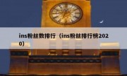 ins粉丝数排行（ins粉丝排行榜2020）