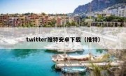 twitter推特安卓下载（推特）