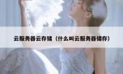 云服务器云存储（什么叫云服务器储存）