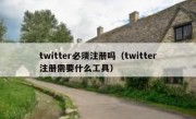 twitter必须注册吗（twitter注册需要什么工具）