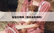 超低价刷网（低价自助刷网）