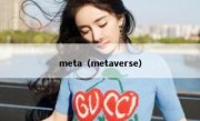 meta（metaverse）