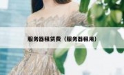 服务器租赁费（服务器租用）