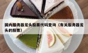 国内服务器龙头股票代码查询（有关服务器龙头的股票）