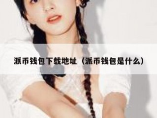 派币钱包下载地址（派币钱包是什么）