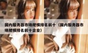 国内服务器市场规模排名前十（国内服务器市场规模排名前十企业）