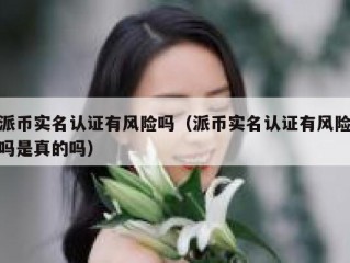 派币实名认证有风险吗（派币实名认证有风险吗是真的吗）