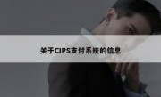 关于CIPS支付系统的信息
