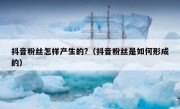 抖音粉丝怎样产生的?（抖音粉丝是如何形成的）