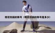 樱花校园的账号（樱花校园的账号是多少）