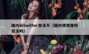 国内玩twitter非法不（国内使用推特犯法吗）