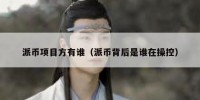 派币项目方有谁（派币背后是谁在操控）