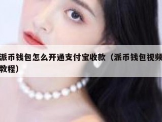 派币钱包怎么开通支付宝收款（派币钱包视频教程）