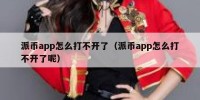 派币app怎么打不开了（派币app怎么打不开了呢）