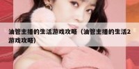 油管主播的生活游戏攻略（油管主播的生活2游戏攻略）