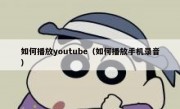 如何播放youtube（如何播放手机录音）