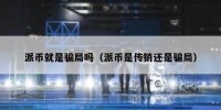 派币就是骗局吗（派币是传销还是骗局）