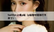 twitter上看p站（p站推特链接打不开了）