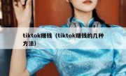 tiktok赚钱（tiktok赚钱的几种方法）