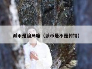 派币是骗局嘛（派币是不是传销）