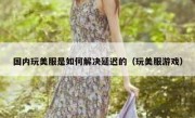 国内玩美服是如何解决延迟的（玩美服游戏）