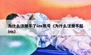 为什么注册不了ins账号（为什么注册不起ins）