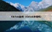 TikTok盈利（tiktok挣钱吗）