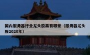 国内服务器行业龙头股票有哪些（服务器龙头股2020年）