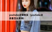 youtube点赞购买（youtube点击量怎么算钱）