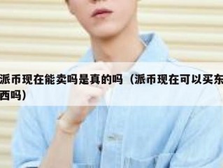 派币现在能卖吗是真的吗（派币现在可以买东西吗）