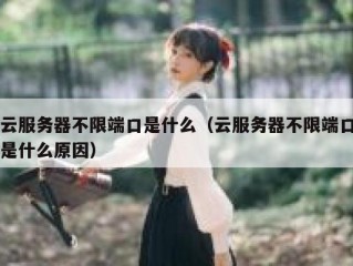 云服务器不限端口是什么（云服务器不限端口是什么原因）