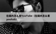 在国内怎么看YouTube（在国内怎么看youtub）