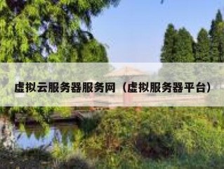 虚拟云服务器服务网（虚拟服务器平台）