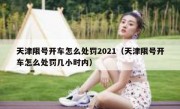 天津限号开车怎么处罚2021（天津限号开车怎么处罚几小时内）
