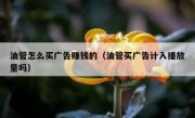 油管怎么买广告赚钱的（油管买广告计入播放量吗）