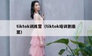 tiktok训练营（tiktok培训割韭菜）