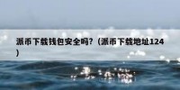 派币下载钱包安全吗?（派币下载地址124）