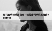 樱花密码锁设置指南（樱花密码锁设置指南dzh100）
