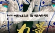 twitter国内怎么用（推特国内如何用）